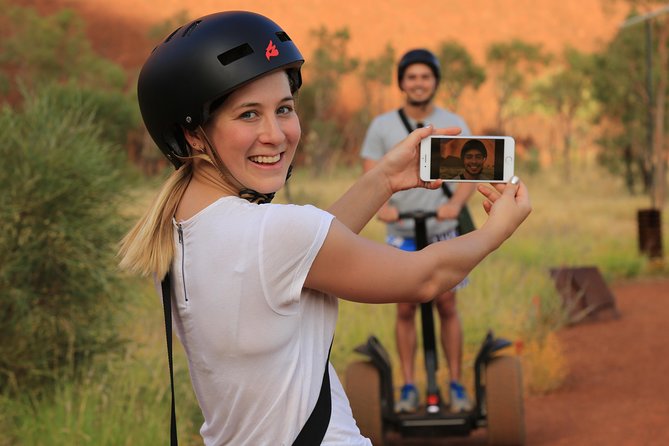 Segway the FULL base of Uluru - The short walk to Mutitjulu Waterhole
