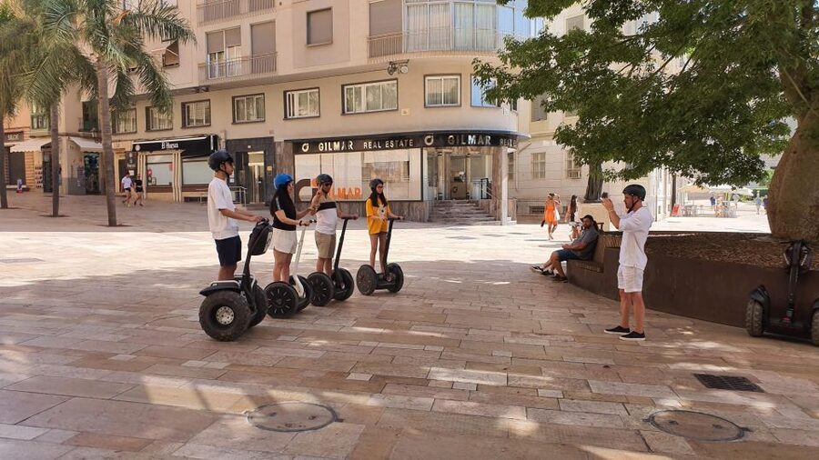 Segway tour Full Tour of the City of Malaga!!! - The bullring stop and the question of entry