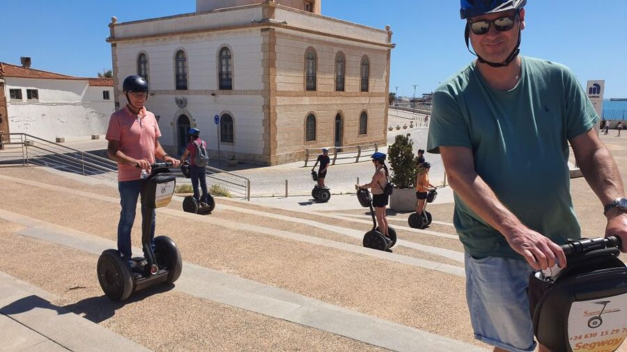 Segway tour Full Tour of the City of Malaga!!! - Malagueta beach and the final ride back