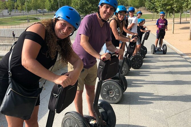 Segway tour in the green area: Madrid Río - Crossing the King’s Bridge toward the river