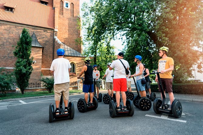 Segway Tour Krakow: Jewish Quarter Kazimierz- 2-Hours of Magic! - The first 15 minutes: learning to handle the Segway