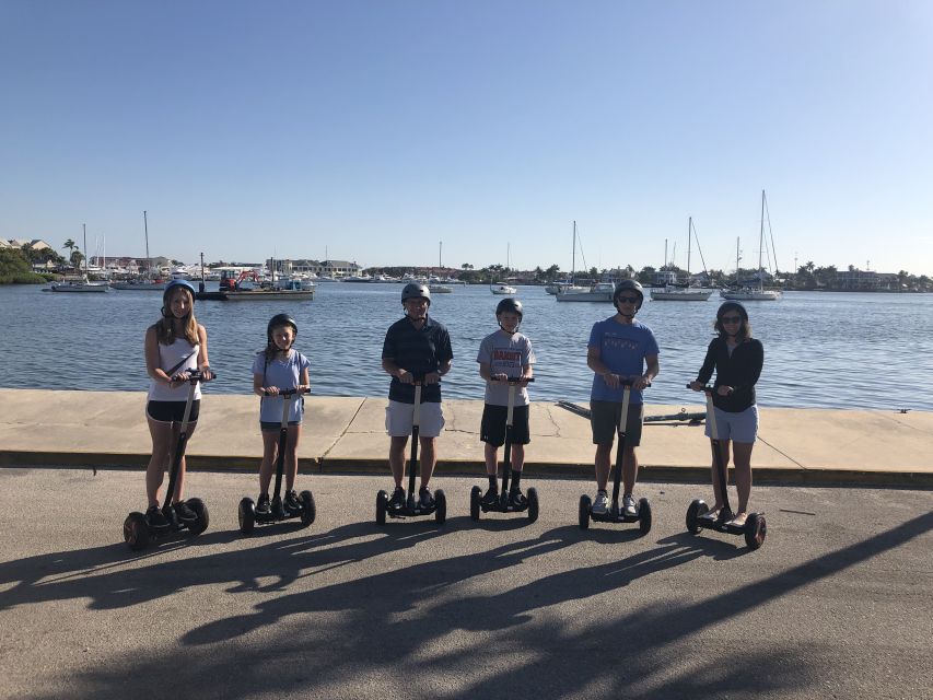 Segway Tour of Downtown Naples FL - Explore The Fun Way - Palm Cottage, Cambier Park, and downtown history