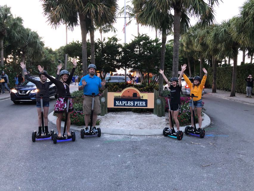 Segway Tour of Downtown Naples FL - Explore The Fun Way - The equipment question: Segway, scooter, or powered trike