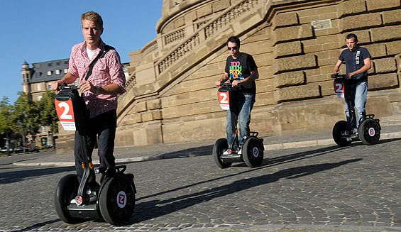 Segway Tour: Old Town Hall, Water Tower & Ehrenhof - Key points at a glance