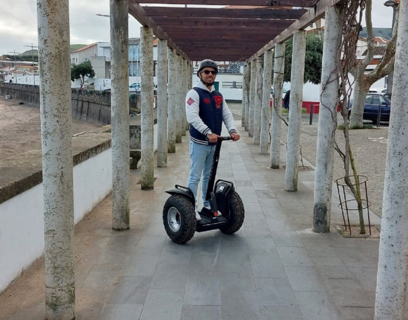 Segway Tour Praia da Vitoria | Terceira Island - Following the coast beside volcanic black sand
