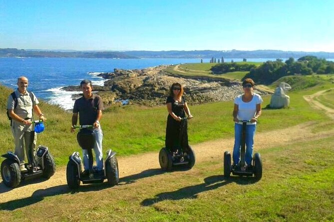 Segway Tour Tower of Hercules - Learning to ride before the tour begins