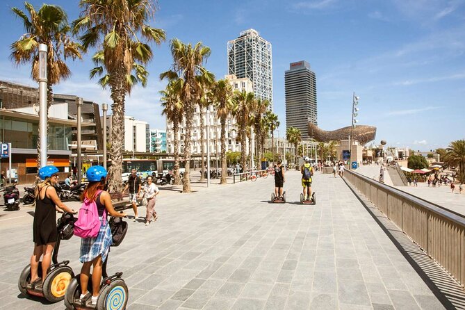 Sightseeing Segway Tour in Barcelona - Getting started near the Roman Wall