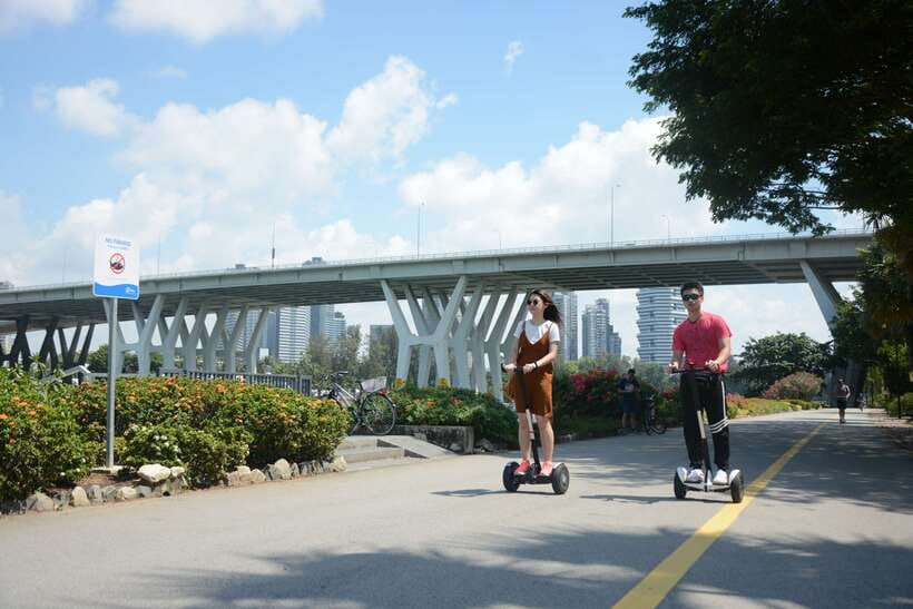 Singapore: Marina Bay Mini Segway Tour - What the ride feels like in practice