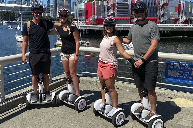 Small Group Segway tour to False Creek/English Bay - Lost Lagoon and the start of the seawall ride