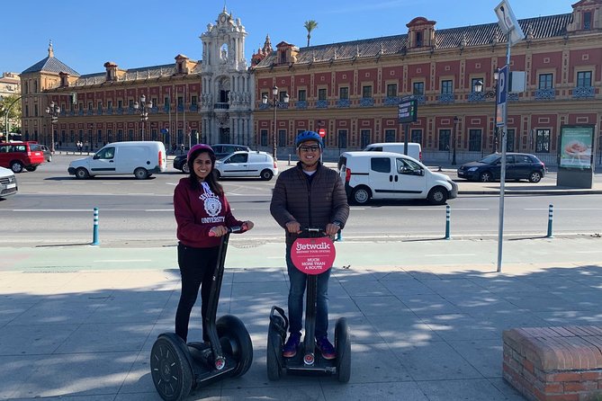 Small-Group Tour: Seville City Center and Plaza España via Segway - Aquarium, theater, and palace gardens