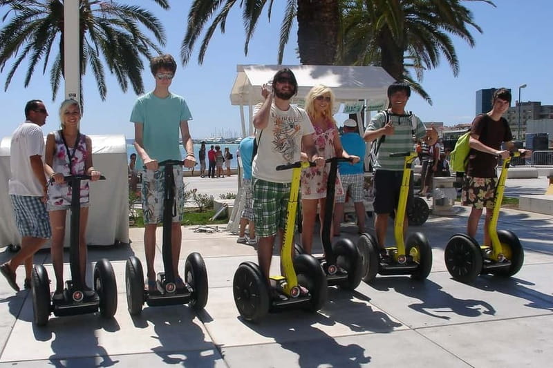 Split Segway Tour - Marjan Park and the ride uphill