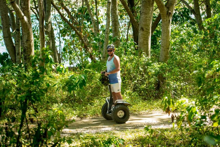 St. Lucia: Rodney Bay Village Segway - Fruit, drinks, and the human touch