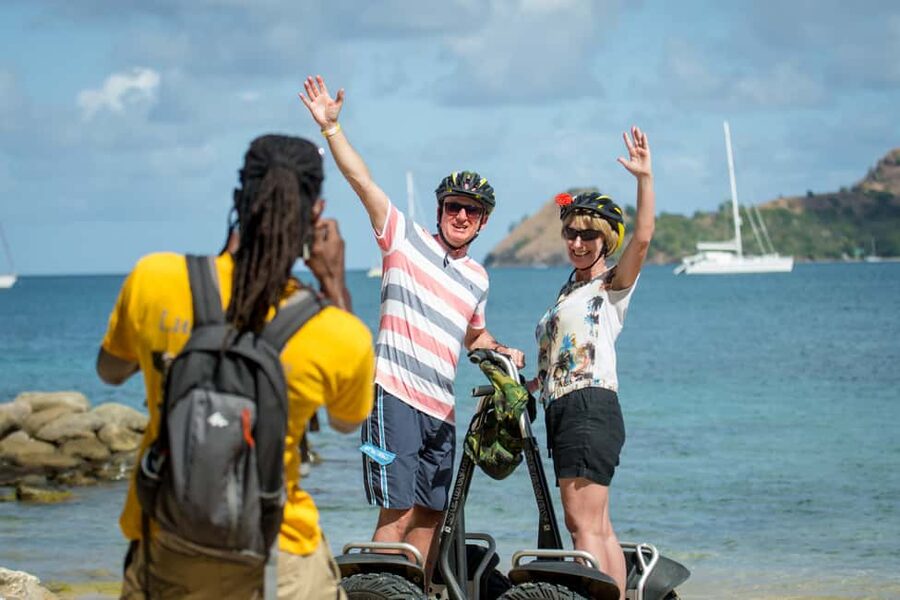 St. Lucia: Rodney Bay Village Segway - Rolling through Rodney Bay Village