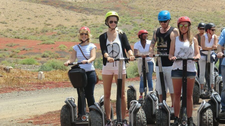 Tiscamanita: Segway Tour, Aloe Vera Farm & Mills Museum - Getting comfortable on the Segway