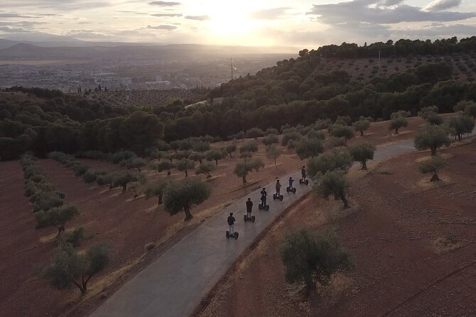 Tour in Granada Off Road Segway - Learning to ride before the serious route