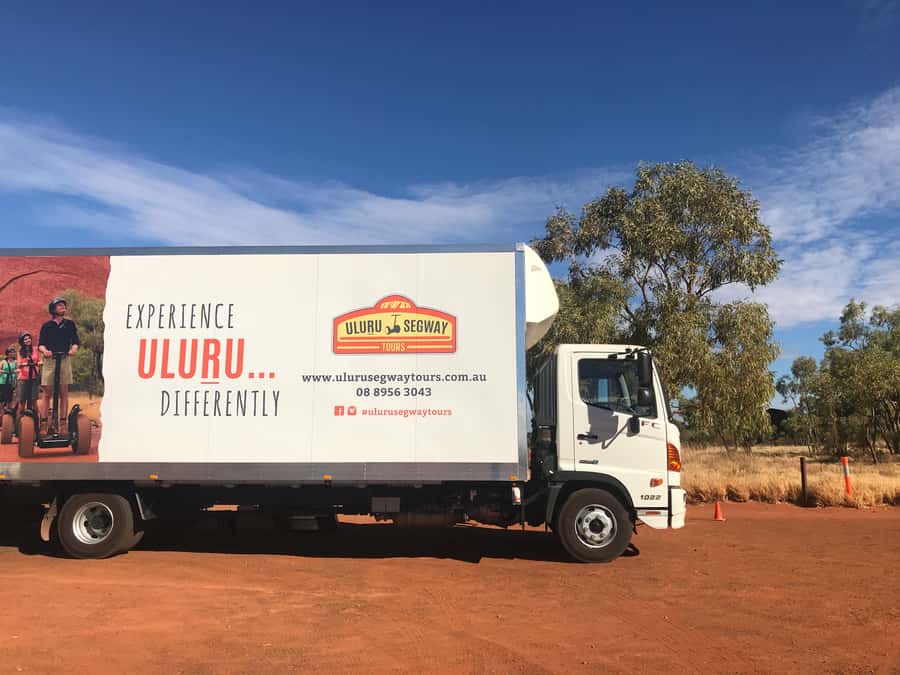 Uluru: Uluru Base Segway Tour - The first 20 minutes: learning to ride