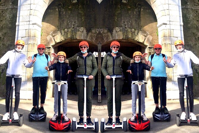 Unusual and ecological ride on a Segway and electric bike in Bayonne - Sainte-Marie Cathedral from a different angle