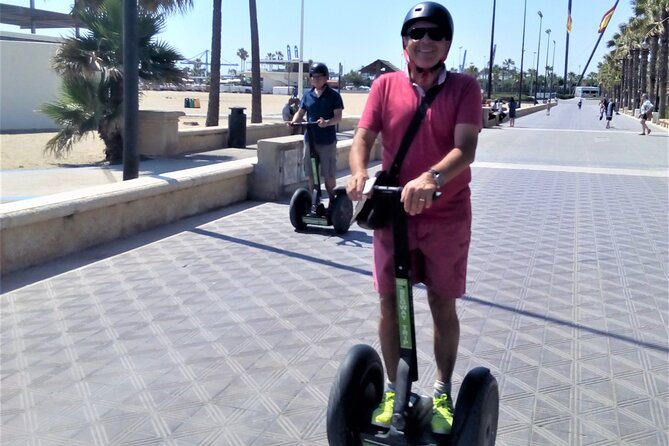 Valencia Beach Segway Experience – Private Tour" - Getting comfortable on the Segway