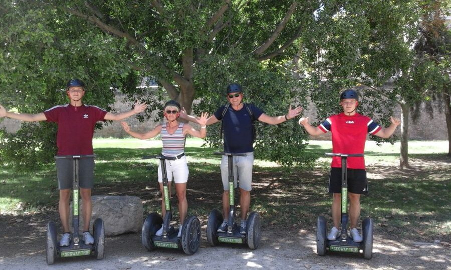 Valencia: Gardens Segway Tour 1h. - The First Minutes: Training, Helmet, and Balance