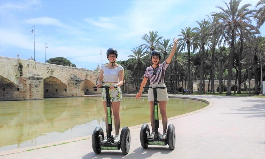 Valencia: Old Town and Gardens Segway Tour - Riding Through the Turia Gardens