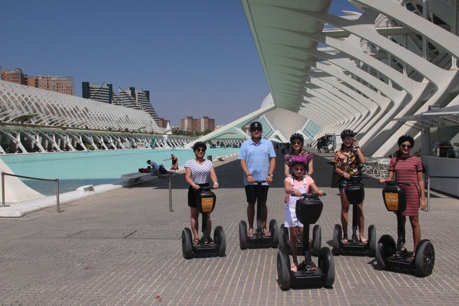 Valencia: Seaport Segway Tour - A stop at the former Formula 1 circuit