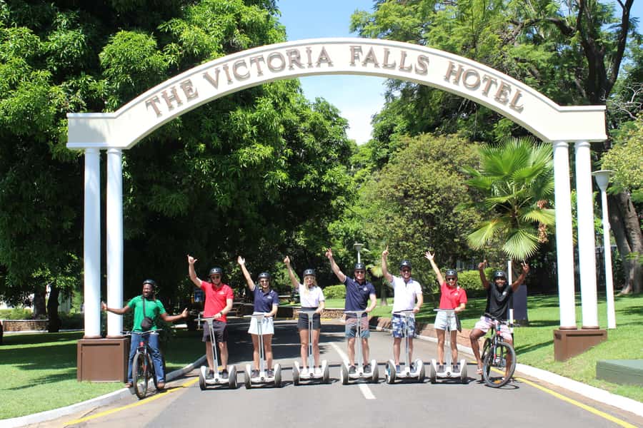 Victoria Falls: Segway Tour - A drink above Batoka Gorge at Lookout Cafe