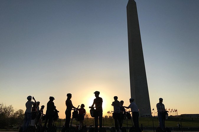 Washington DC "See the City" Guided Sightseeing Segway Tour - Photo stops at the World War II Memorial and Washington Monument