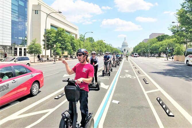 Washington DC "See the City" Guided Sightseeing Segway Tour - Group size, timing, and comfort