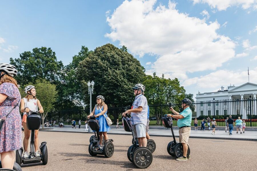 Washington DC: See the City Segway Tour - Crossing the National Mall